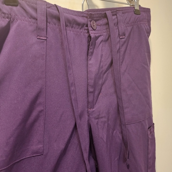 DICKIES Women's purple scrub pant size M - Picture 8 of 11
